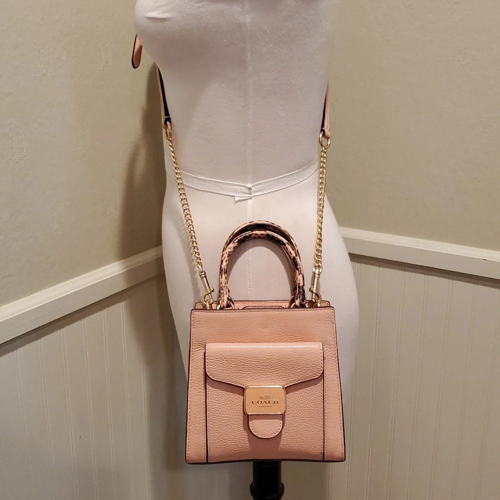 NWOT Coach Mini Pepper satchel